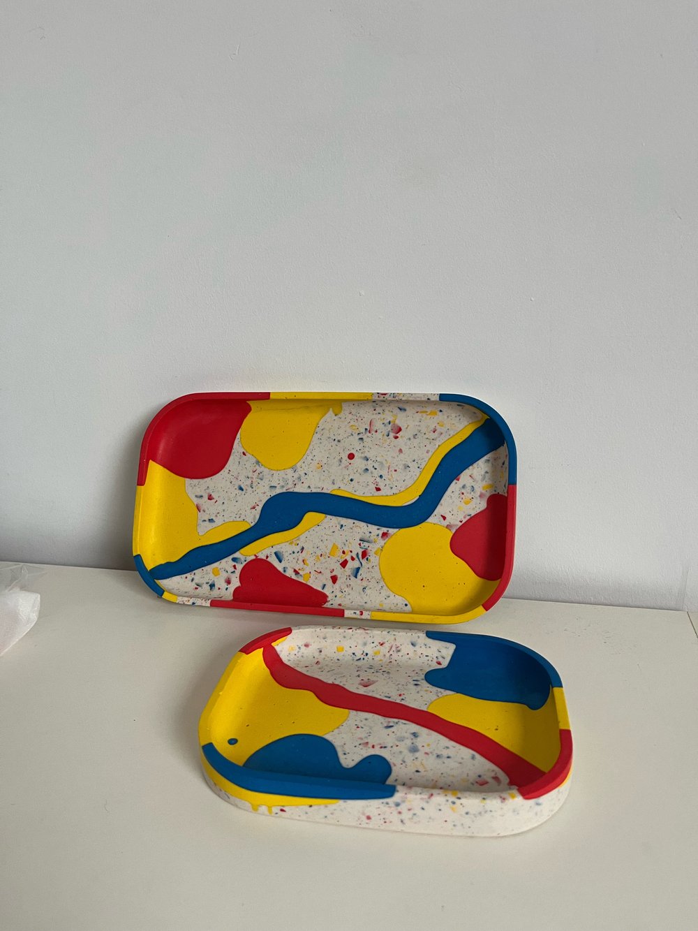 Image of RYB Color Trinket Tray Set - Sample Sale 