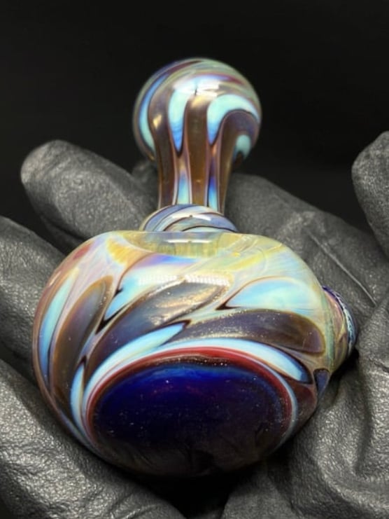 Blue Amber Purple Chrome Top Image 3