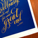 Image of Al-Ghazali Limited Edition Silkscreen :: Blue & Gold