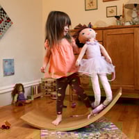 Image 2 of Solid Wood Rockerboard™ Waldorf Inspired Balance Board