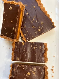 Chocolate Ganache Pumpkin Tart