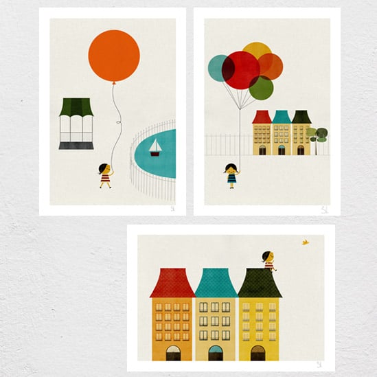 Image of In the... Set of three Prints