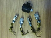 Image of LED INDICATOR TURN SIGNAL KIT COMPLETE WITH RELAY FOR TRIUMPH SPEEDMASTER AND AMERICA MODELS