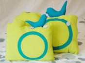 Image of Two-piece set - Mintha Cameras Cushions 01