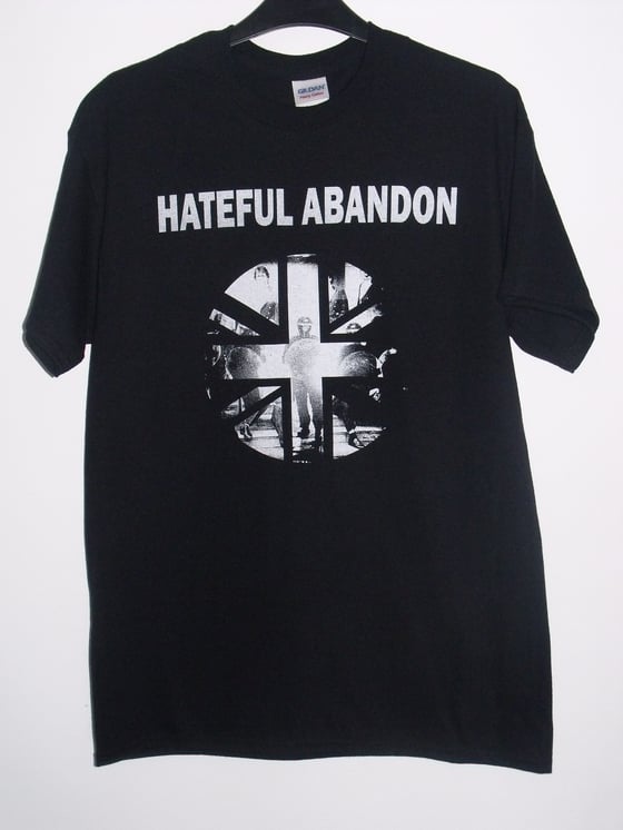 Image of Hateful Abandon - Union Jack Band T-shirt
