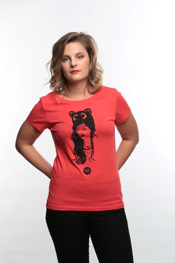 Image of The Bear - Tee-shirt col rond femme