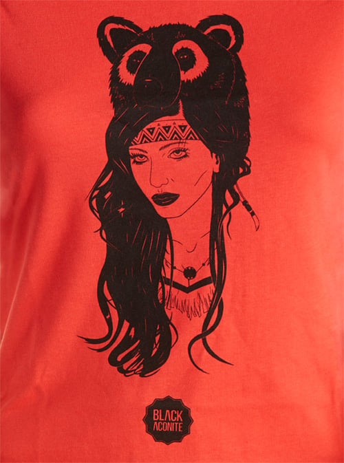 Image of The Bear - Tee-shirt col rond femme