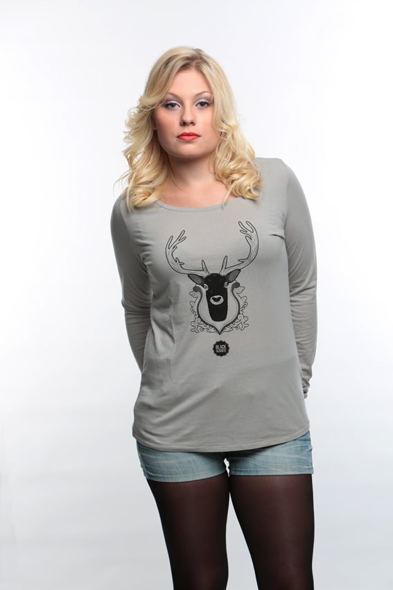 Image of Bambi - Tee-shirt col rond femme
