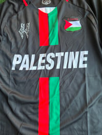 Image 4 of     Palestine National Team Black Kit – Freedom Edition