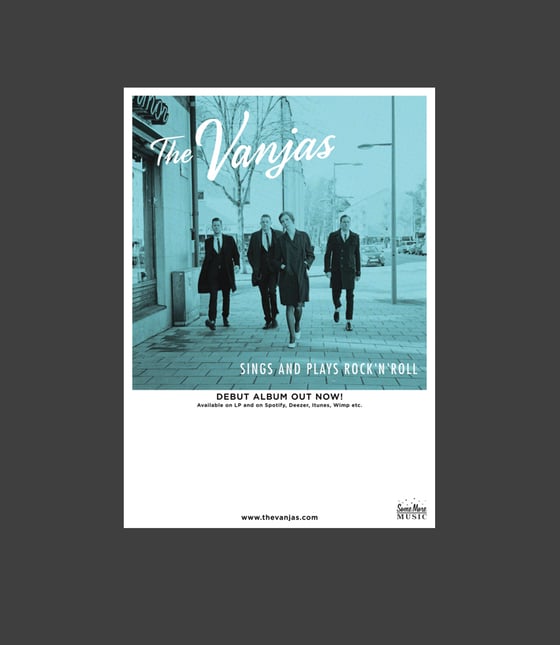 Image of The Vanjas Poster 70x50 cm