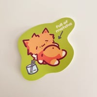 Image 2 of 'matchaful' vinyl sticker