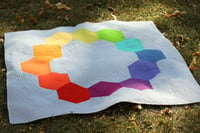 Image 2 of Color Hex Quilt Pattern (Paper Copy)