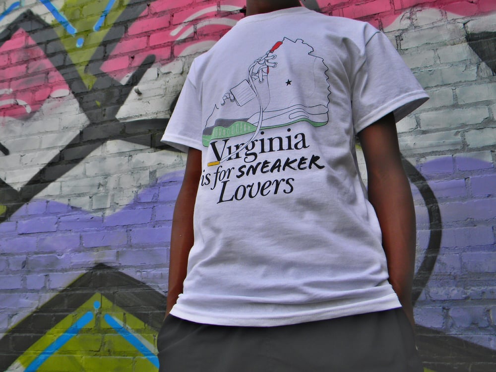 Image of Va is for sneaker lovers tee