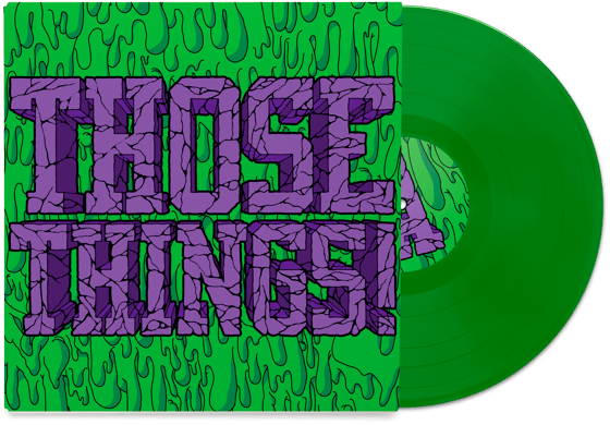 Image of Those Things! 10" Self Titled Vinyl (Transparent Green)