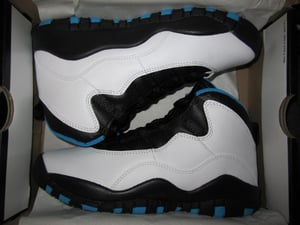 Image of AIR JORDAN 10 (GS) POWDER BLUE SIZE 4Y-5Y