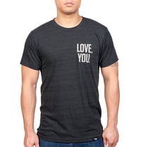 Image 3 of Love. You. Tee (Tri-Black)