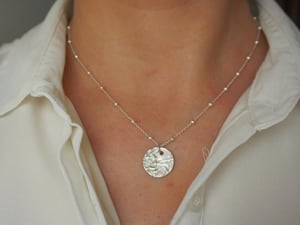 Image of Bambu necklace Sterling Silver