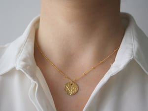 Image of Bambu necklace Gold filled
