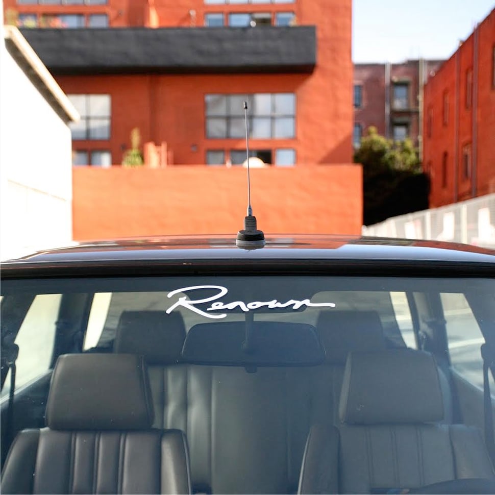 Image of 10" Renown Logo Decal - Quantity 2