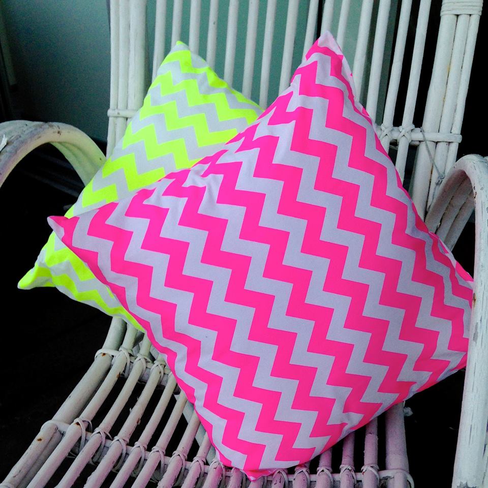 Neon cushions outlet