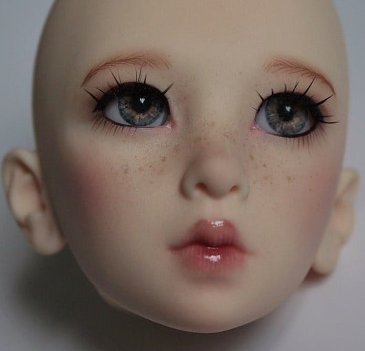 Image of custom BJD face up for your doll