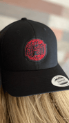 Red logo hat