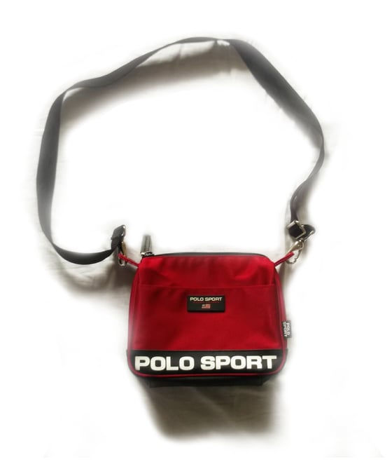 Image of Polo Sport small items bag (red)