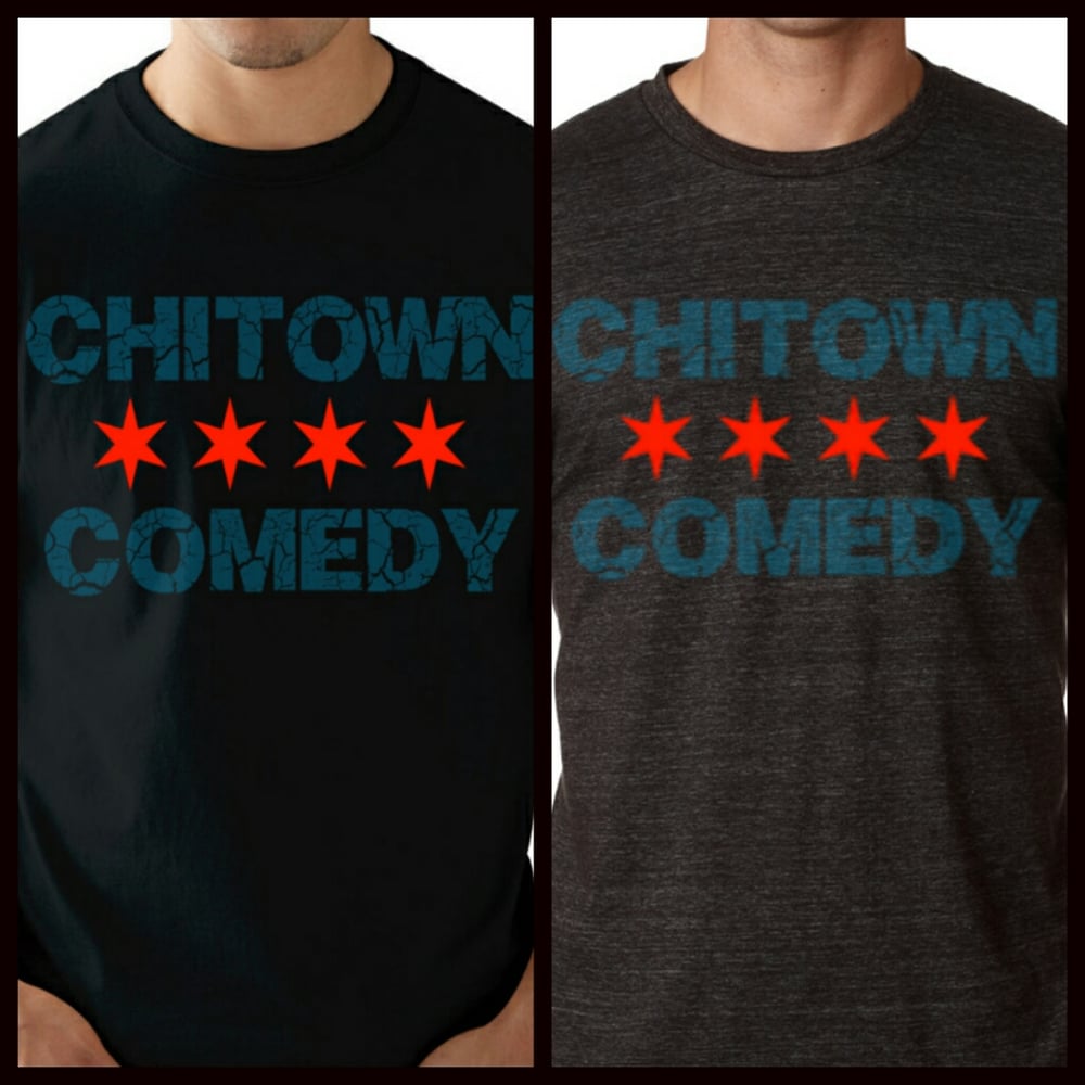 Image of The Original Chitown Comedy TShirt - Now Available in Charcoal Gray