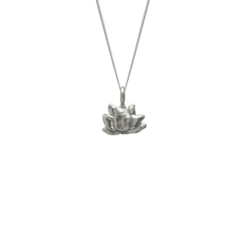 Image of Lotus Necklace 3D Small