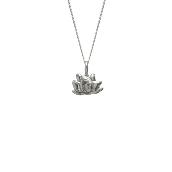 Image of Lotus Necklace 3D Small