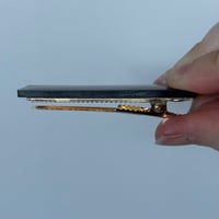 Image 3 of Black Hair Slides Set (bar shape)