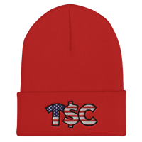 Image 2 of T$C 4rth of July Cuffed Beanie 