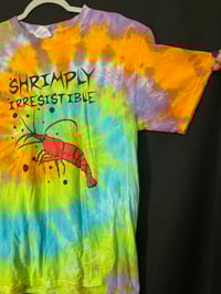 Image 3 of LARGE  Shrimply Irresistible Tie Dye Shirt 2