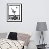 Sweet Len Skate Print - Framed