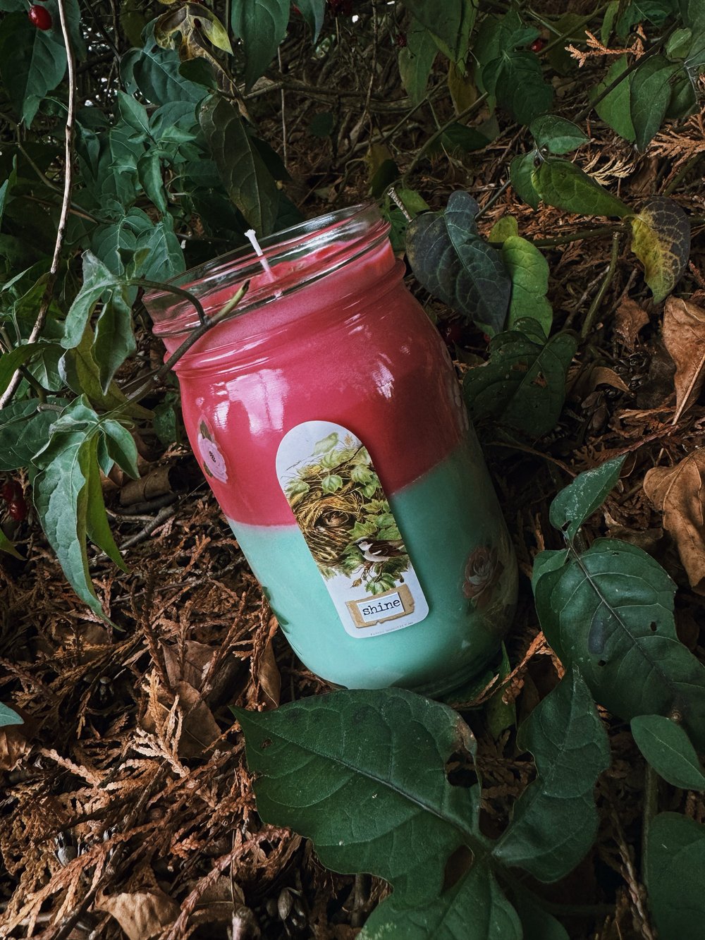 Image of Confidence + Prosperity Layered Spell Candle