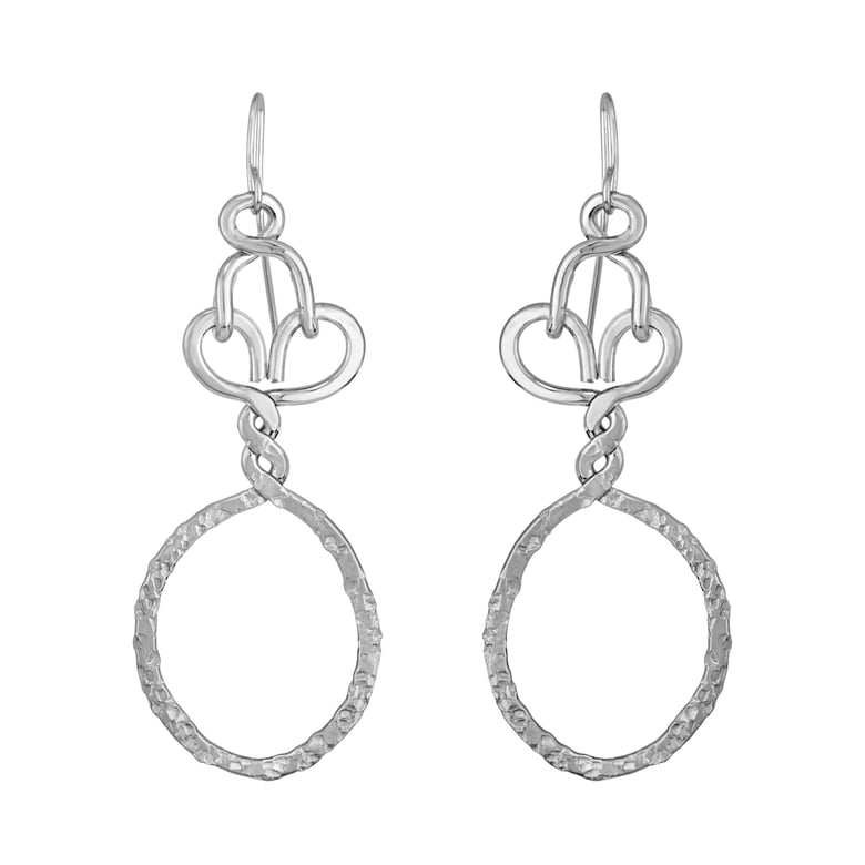 Image of Nashemia Signature Hoops- Sterling Silver