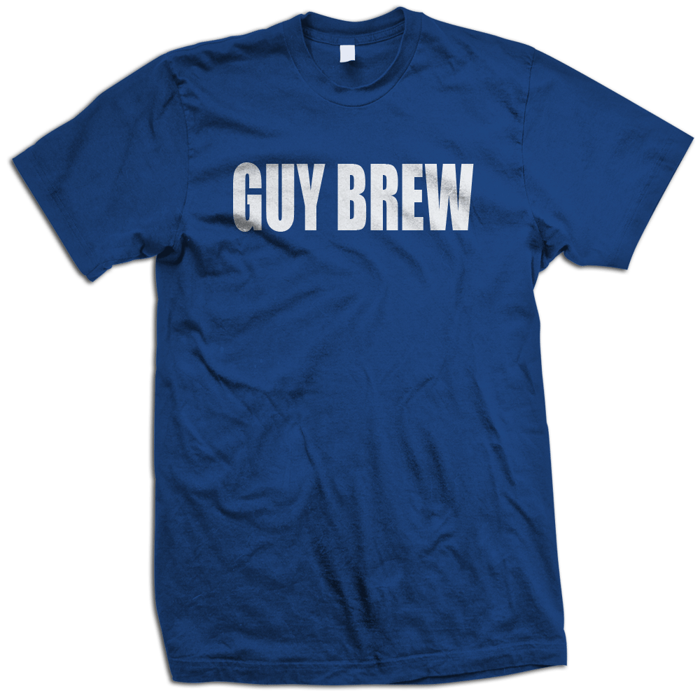 Image of "GUY BREW" T-Shirt (Blue)