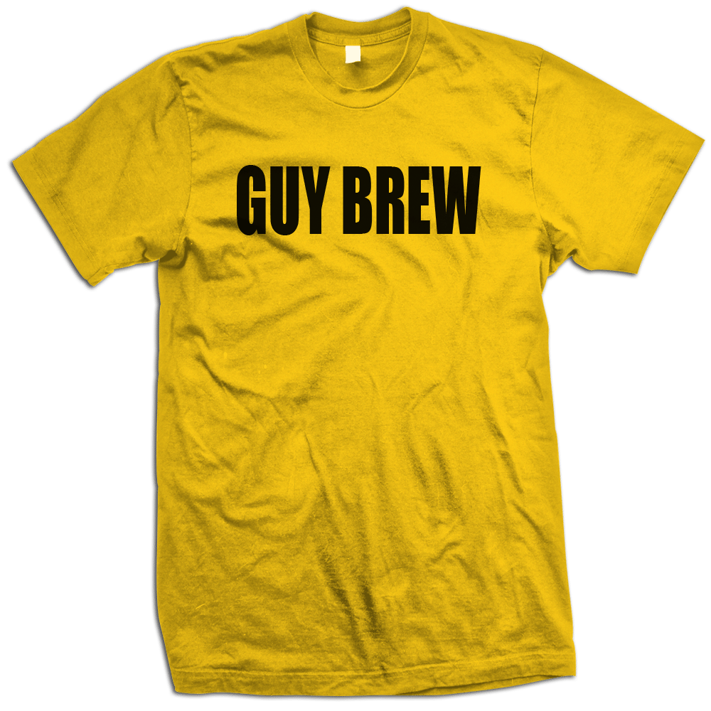 Image of "GUY BREW" T-Shirt (Yellow)