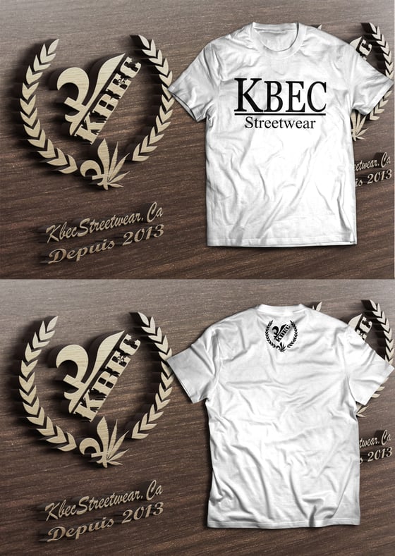 Image of T-shirt Kbec Streetwear (Blanc***)