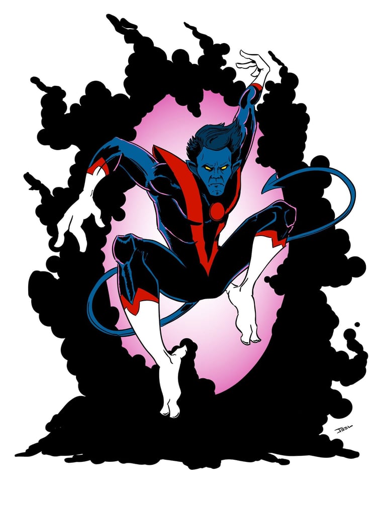 Image of Nightcrawler BAMF! Print