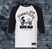 Image of House Head Toons Logo baseball Tee