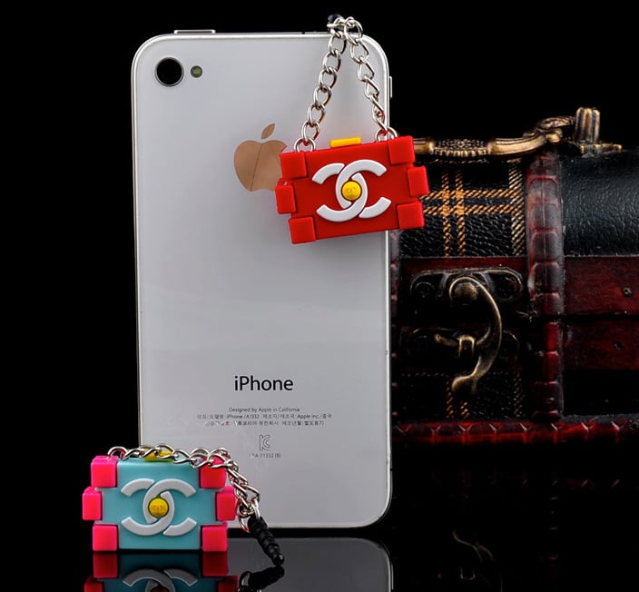 Image of Chanel Lego handbag dust plug