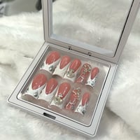 CUSTOM ACRYLIC PRESS ON FULL SET