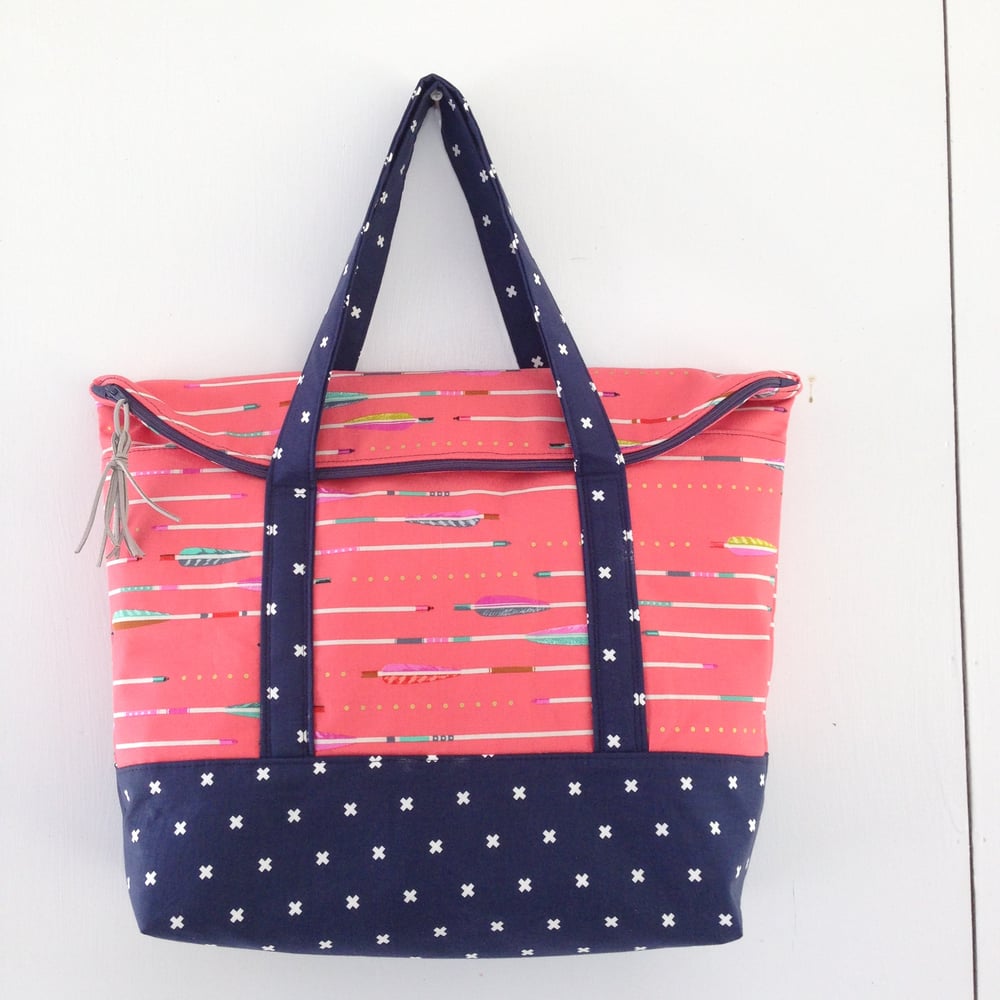 Customized Senna Tote | Sew Joyful Handmade