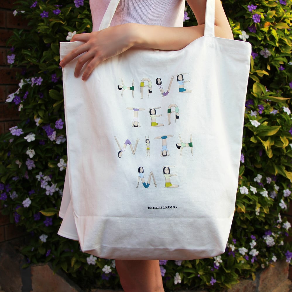 Image of 'Have Tea With Me' Tote Bag