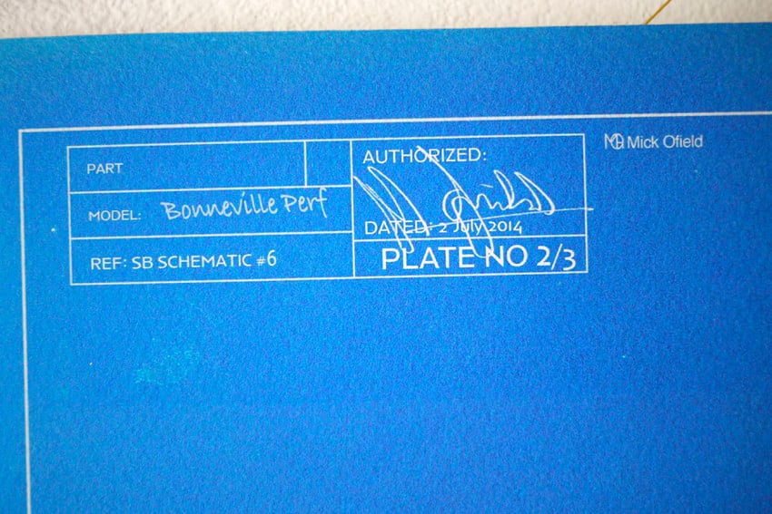 Image of 2014 Bonneville Performance Triumph blueprint