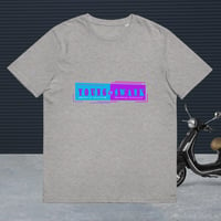 Image 4 of Young & Swank Teal/Purple Unisex organic cotton t-shirt