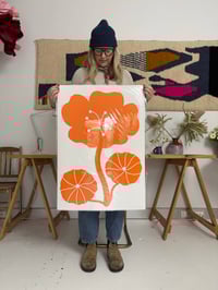 A1 Nasturtium print
