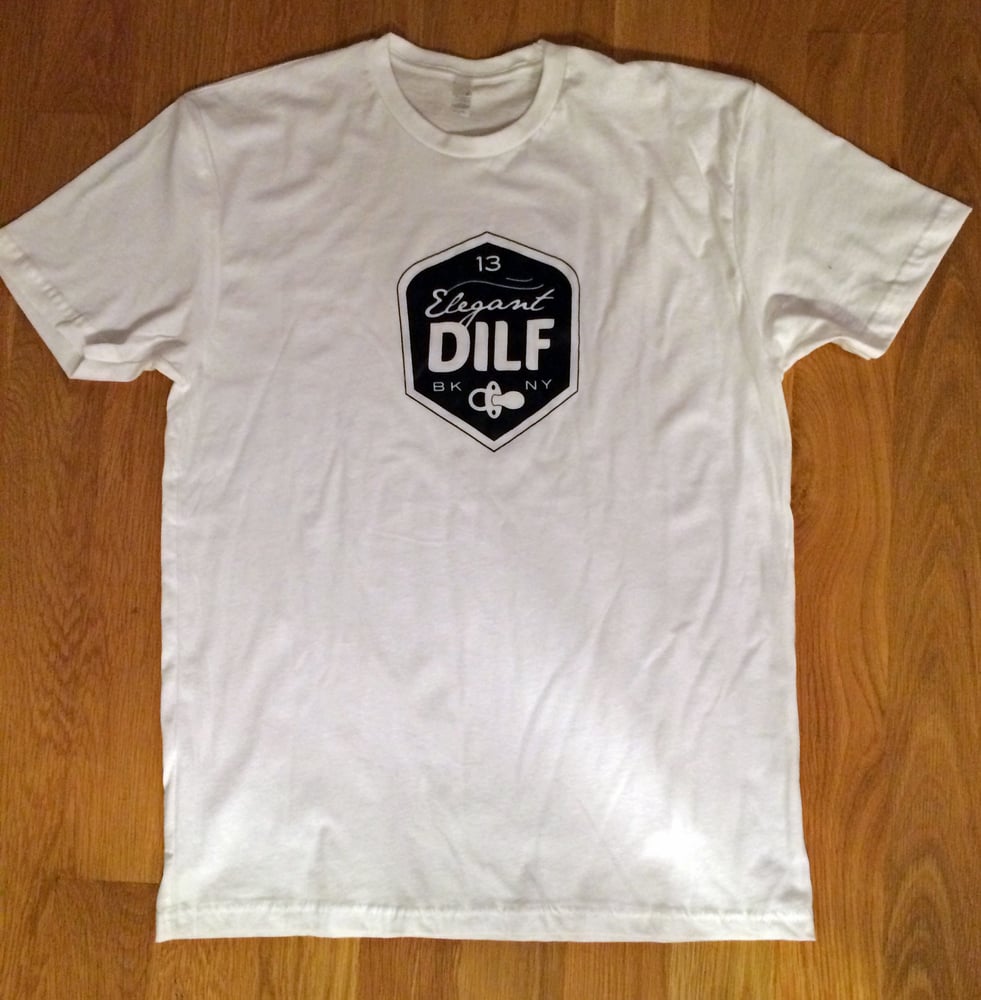 Image of White Elegant DILF Tee