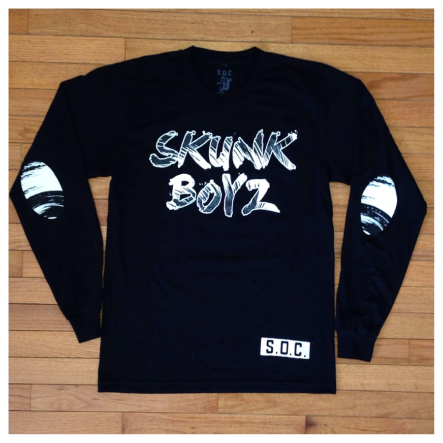 Image of Skunk Boyz Hockey tee (black)